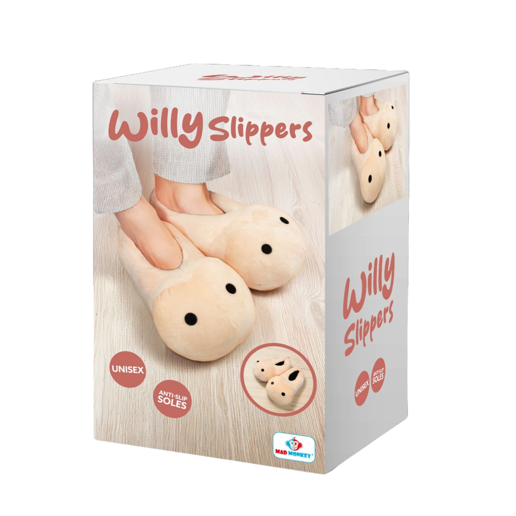 Mad Monkey Willy the Warmer - pantoffels - antislip