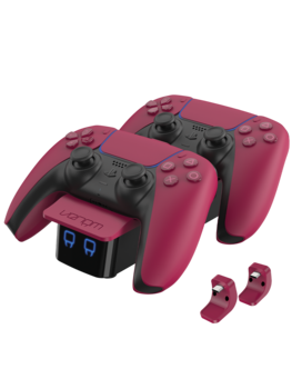 Venom Venom - PS5 - twin docking station - rood