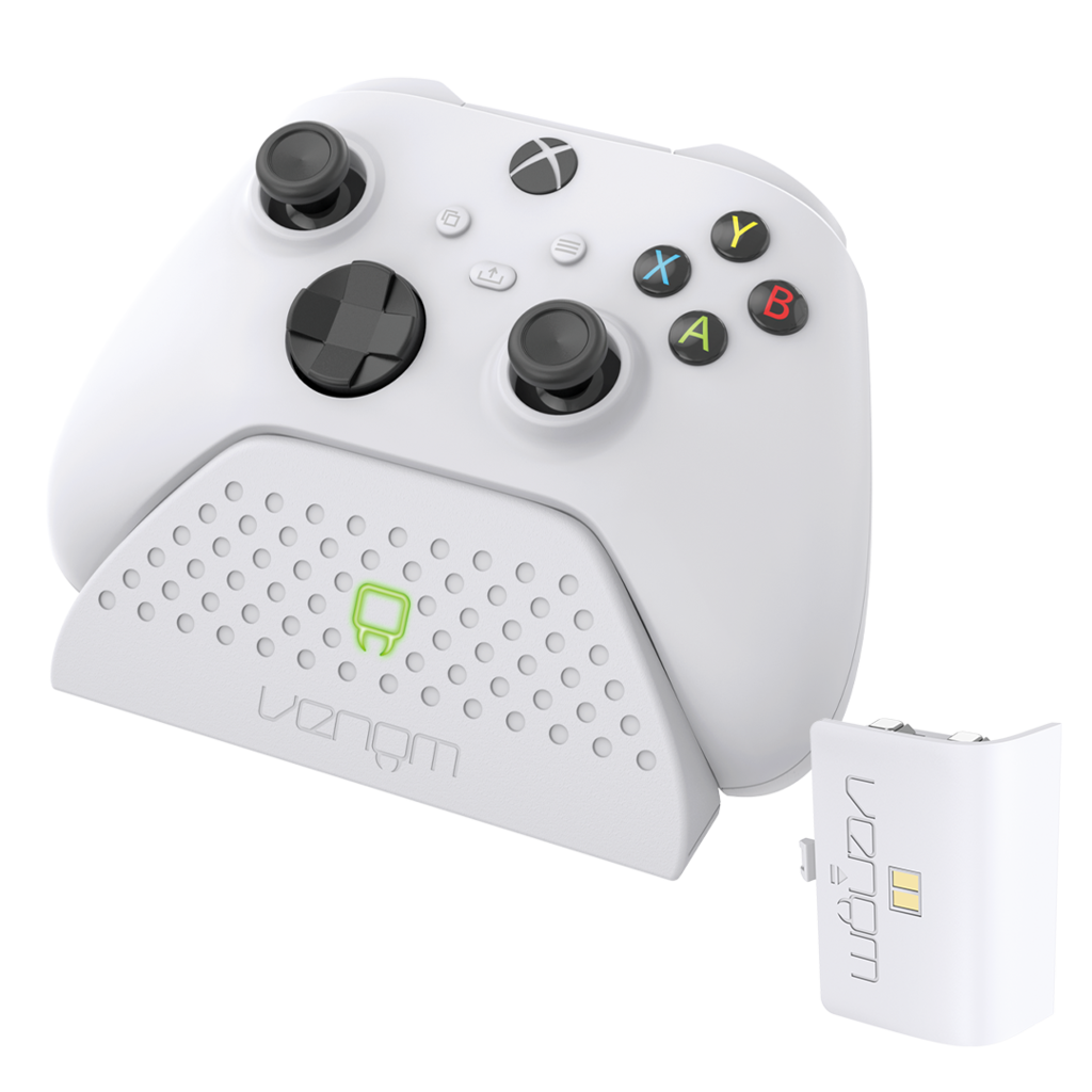 Venom Venom - Xbox Series S/X/One - single docking station + 1 battery - white