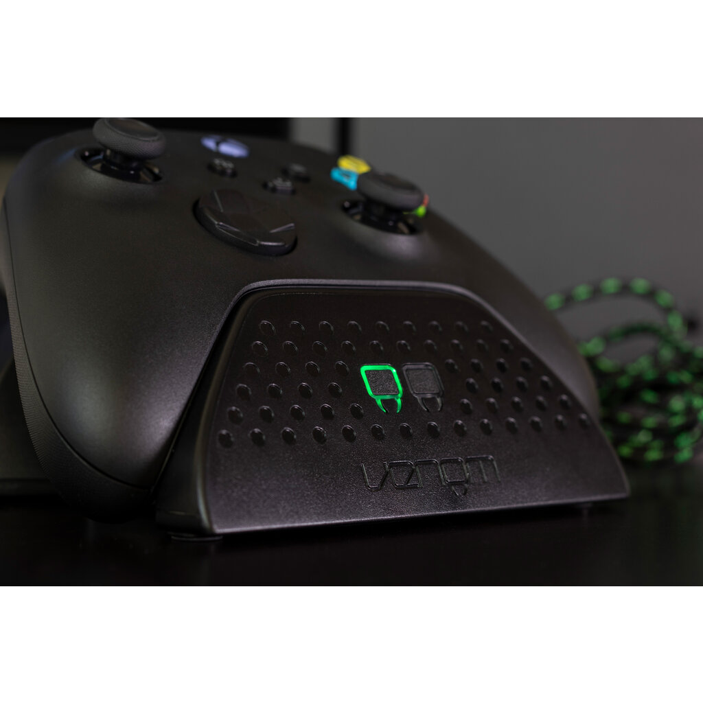 Venom Venom - Xbox Series S/X/One - twin docking station + 2 batteries - zwart
