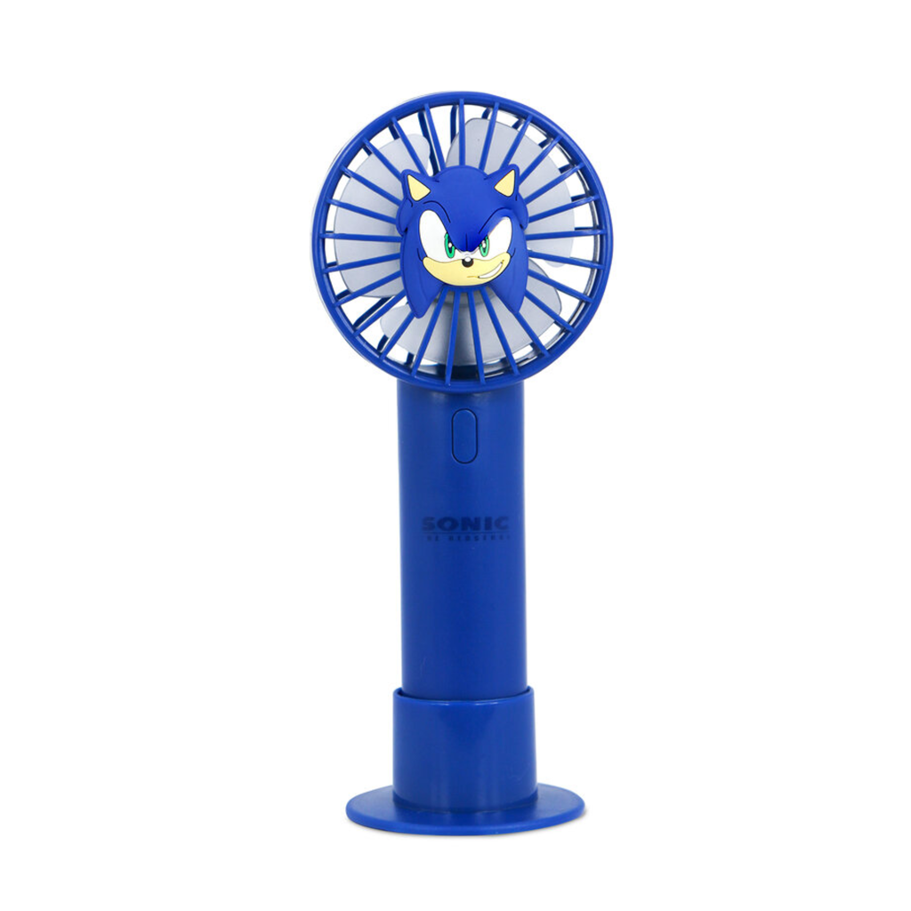 Sonic the Hedgehog Sonic - handheld mini fan - 3D personage