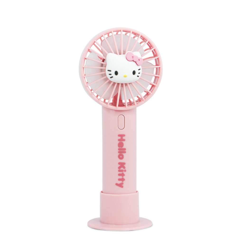 Hello Kitty Hello Kitty - handheld mini fan - 3D personage (roze)