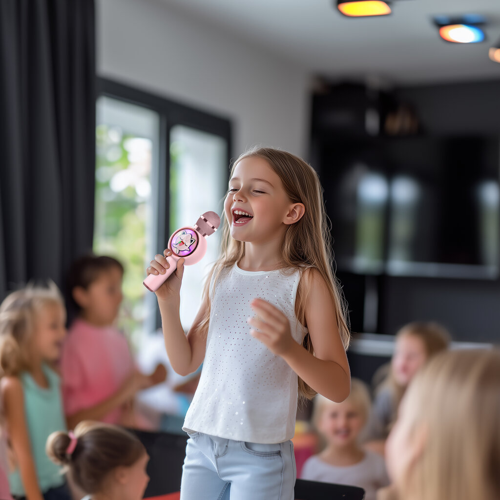 Pokémon Jigglypuff- PopSing LED Light - wireless  karaoke microphone