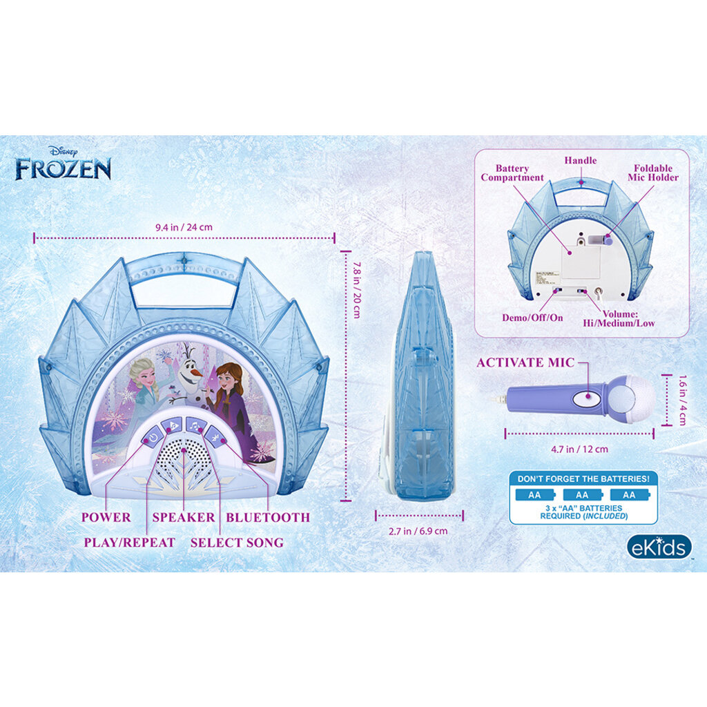 Frozen Frozen - Sing Along - bluetooth speaker and microphone