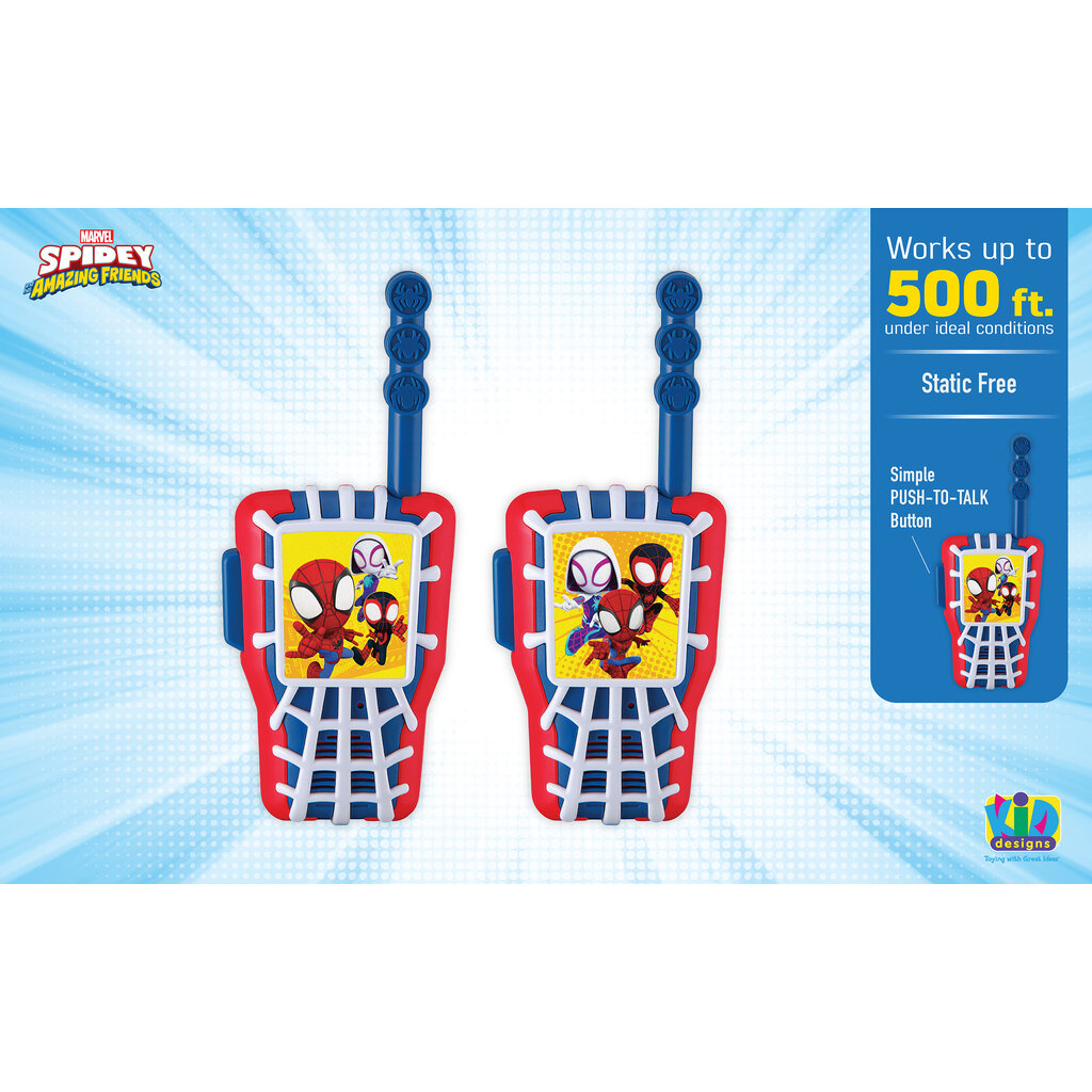 Spiderman Spidey - walkie talkie set