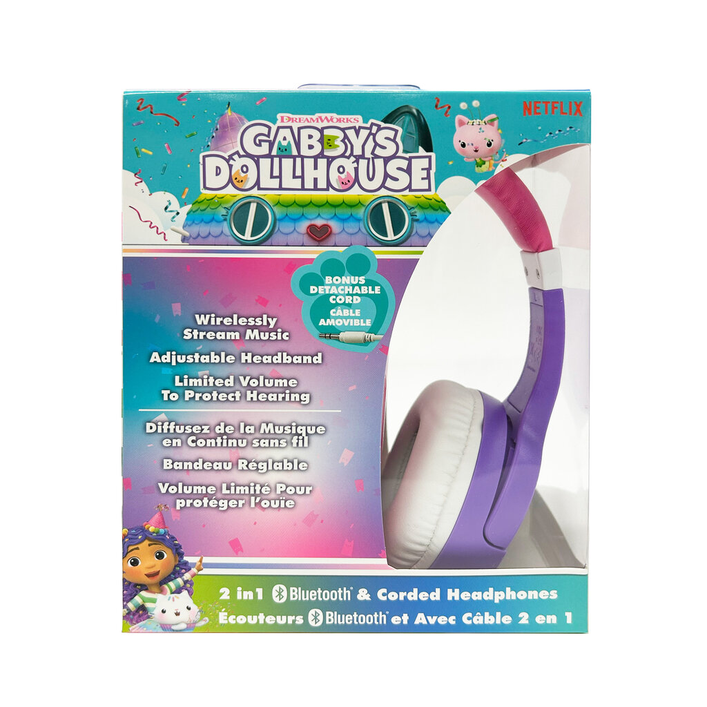 Gabby's Dollhouse Gabby's Dollhouse  - junior bluetooth headphones
