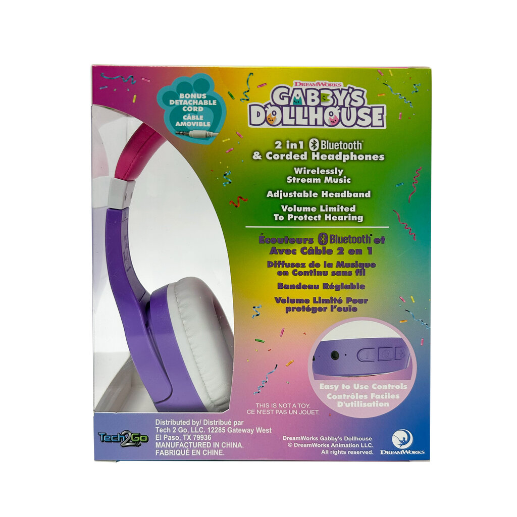 Gabby's Dollhouse Gabby's Dollhouse - junior bluetooth koptelefoon
