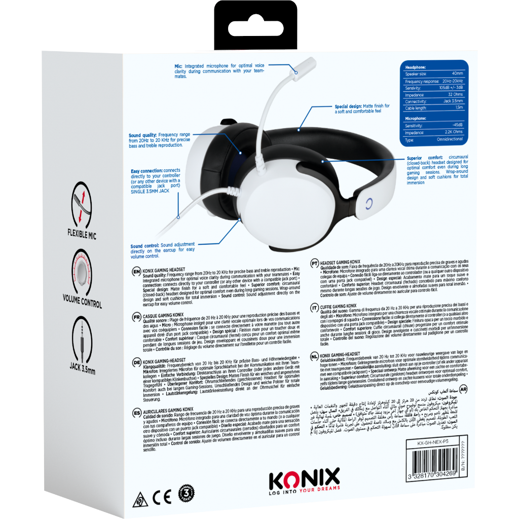 Konix Nexus - PS5 gaming headset