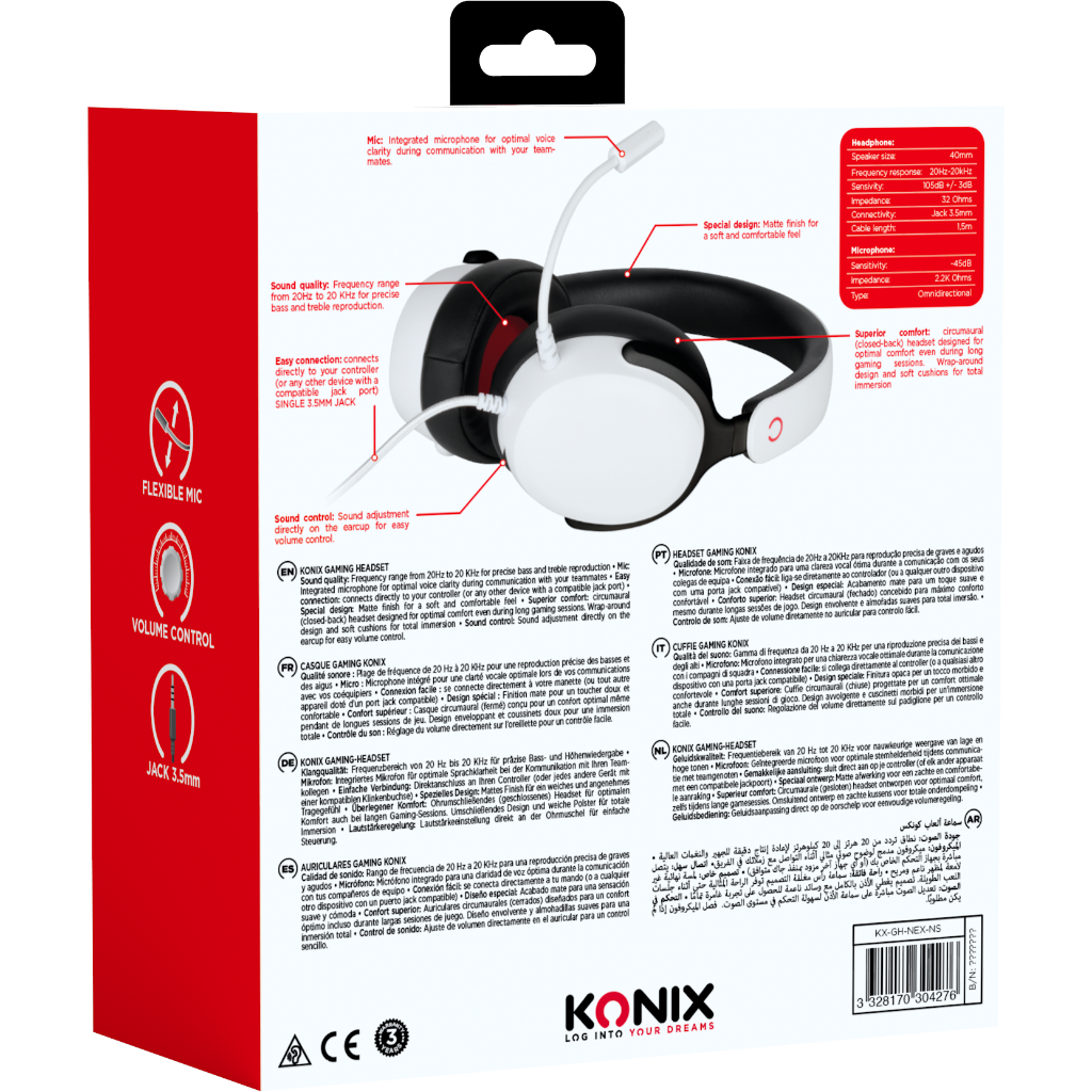 Konix Nexus - Switch gaming headset