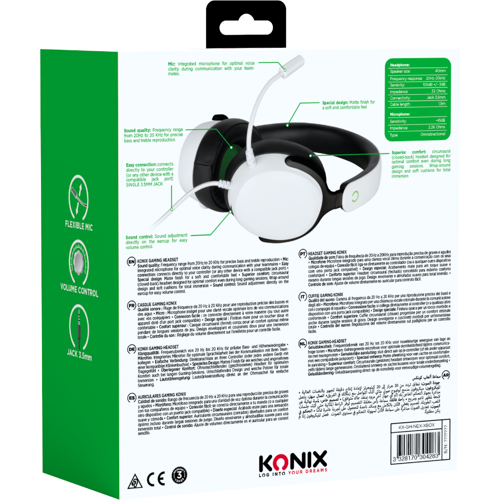 Konix Nexus - Xbox gaming headset