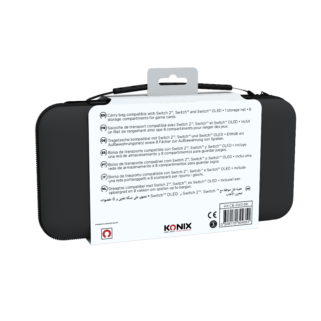 Konix Protection case - Switch 2 (Switch/Oled)