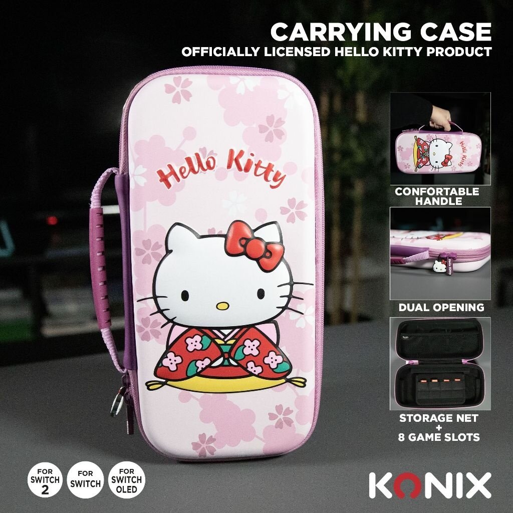 Hello Kitty Hello Kitty - beschermcase - Switch 2 (Switch/Oled)