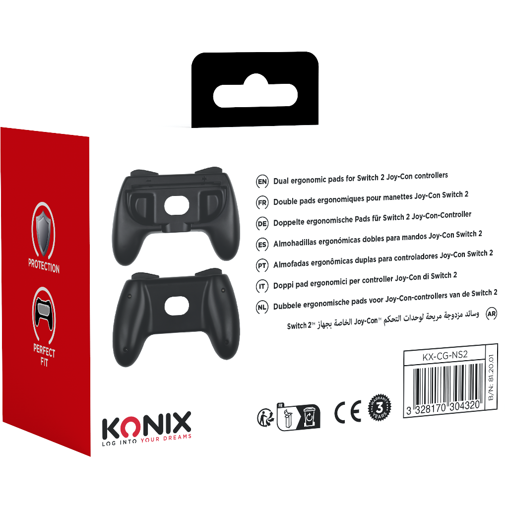 Konix Switch 2 - Joy-Con grips set