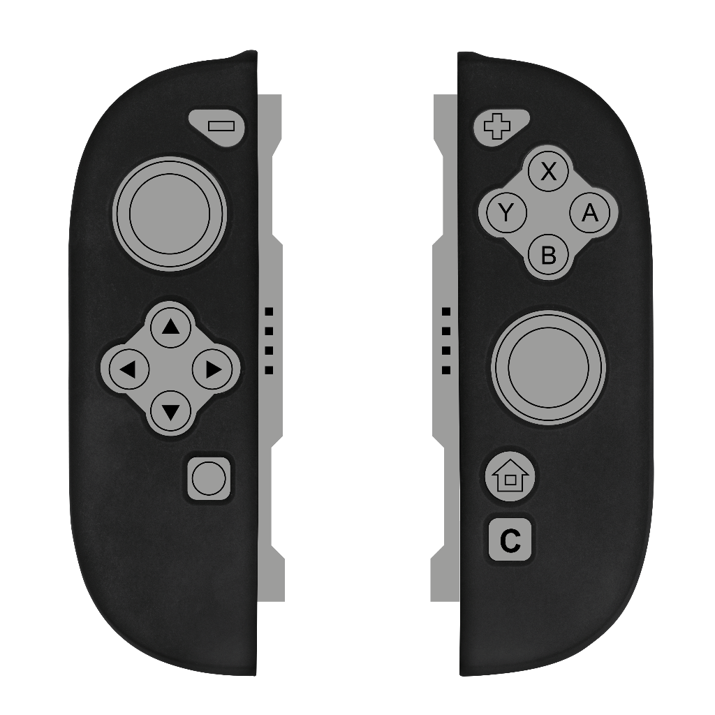 Konix Switch 2 - siliconen covers