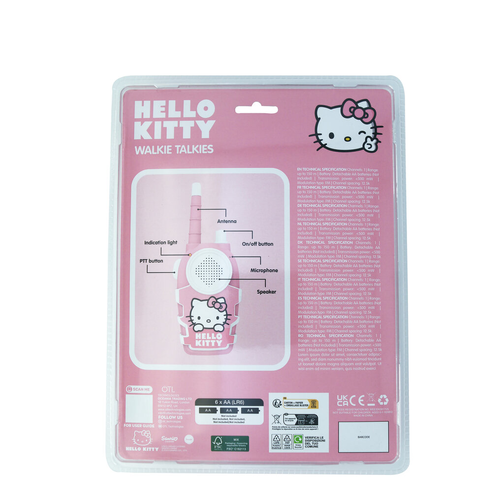 Hello Kitty Hello Kitty - walkie talkie set