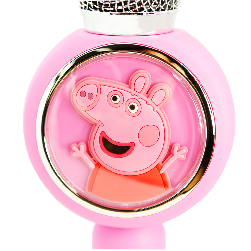 Peppa Pig Peppa Pig - PopSing LED Light - wireless  karaoke microphone