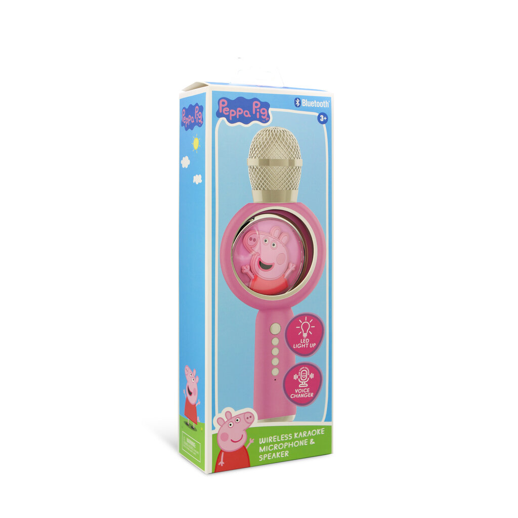 Peppa Pig Peppa Pig - PopSing LED Light - draadloze karaoke microfoon