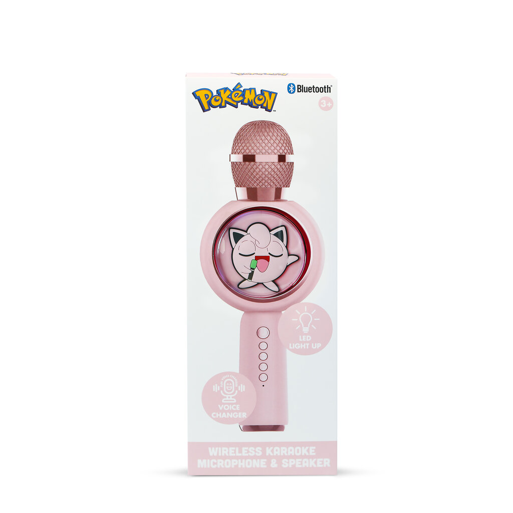 Pokémon Jigglypuff- PopSing LED Light - wireless  karaoke microphone