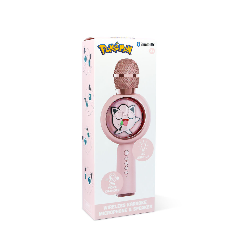 Pokémon Jigglypuff- PopSing LED Light - wireless  karaoke microphone