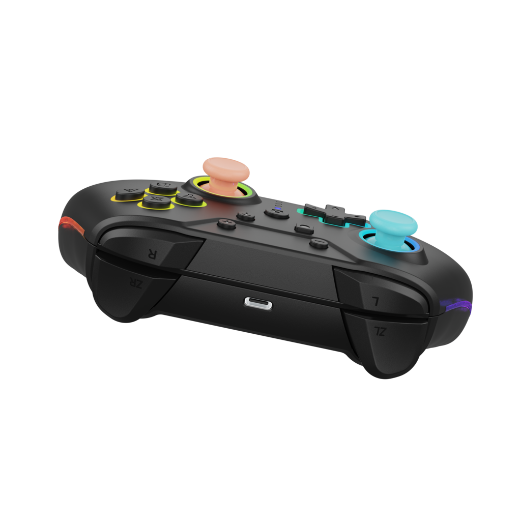 Hyperkin Hyperkin - Switch 2 - NuRival - LED wireless controller - blue/orange