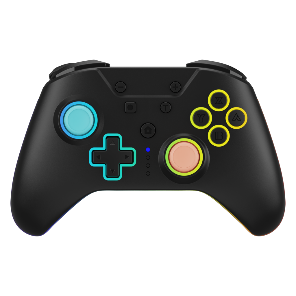 Hyperkin Hyperkin - Switch 2 - NuRival - LED wireless controller - blue/orange