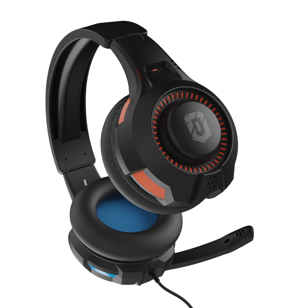 Hyperkin Hyperkin - Switch 2 - Soundtac headphones - blue/orange