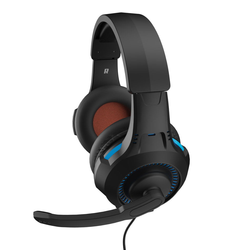 Hyperkin Hyperkin - Switch 2 - Soundtac headphones - blue/orange