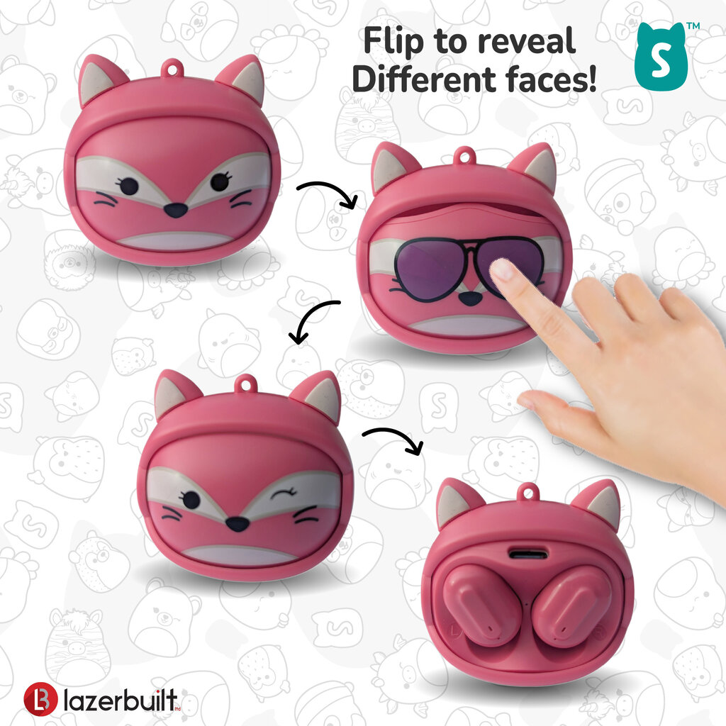 Squishmallows Squishmallows - Fifi - emoji face flip - TWS earpods