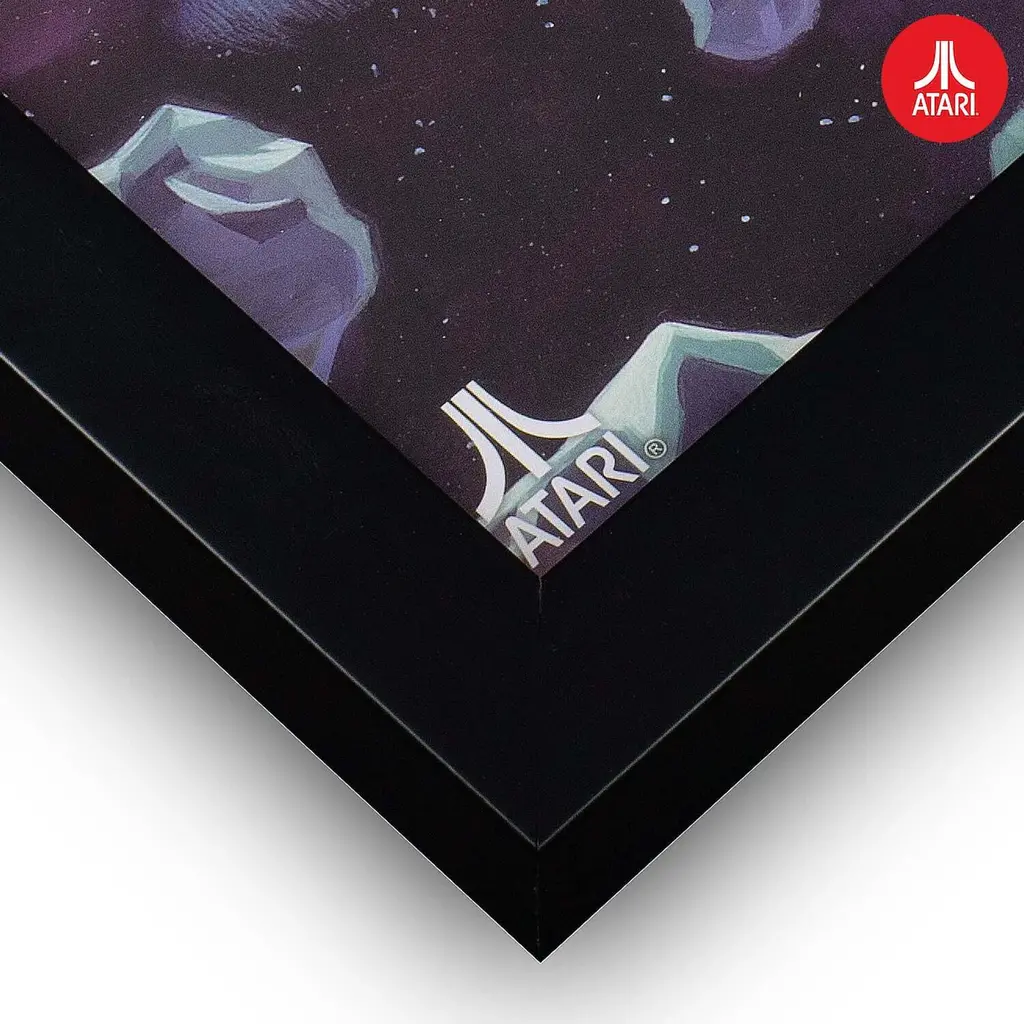 Atari Atari - Asteroids - 3D wall art frame