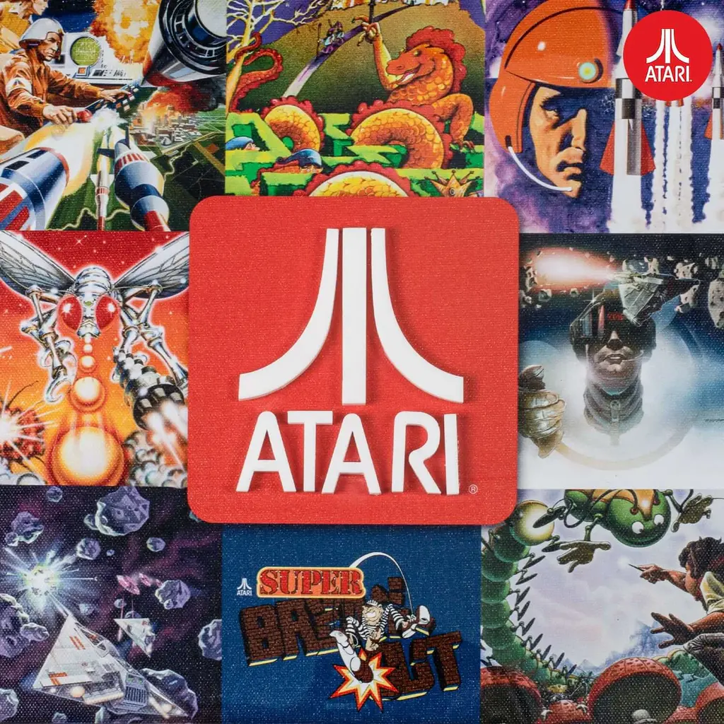 Atari Atari - Legends - 3D wall art frame