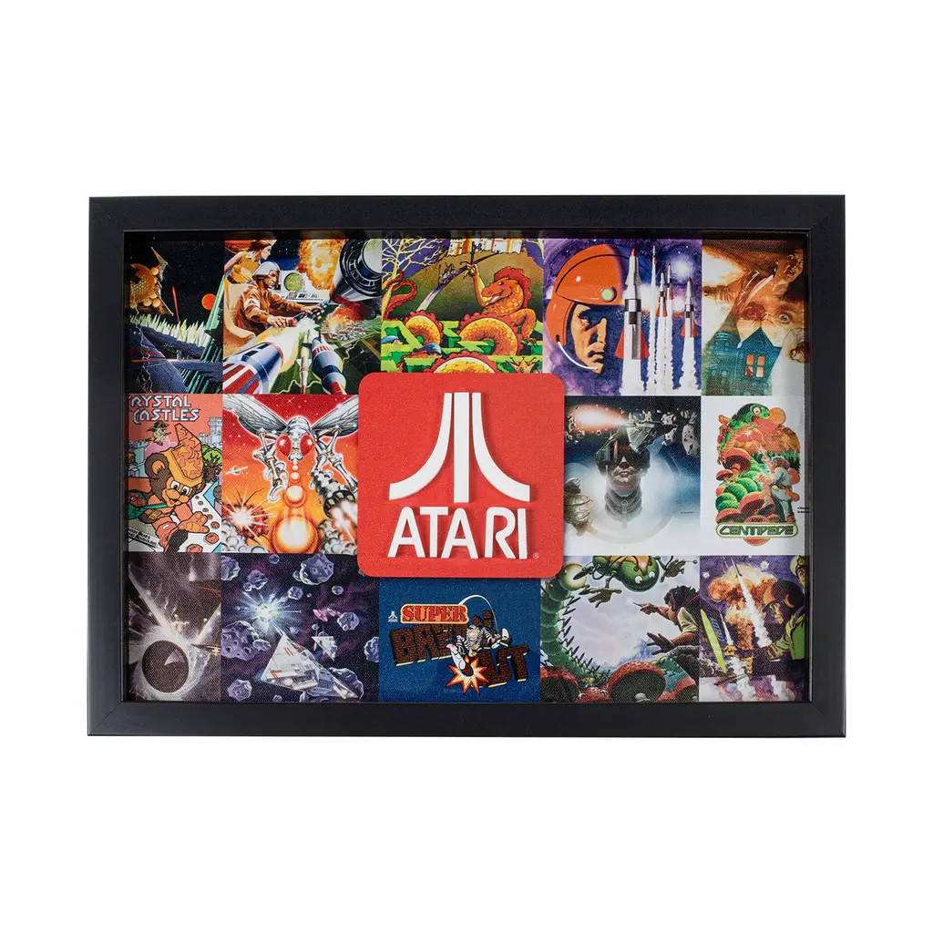 Atari Atari - Legends - 3D wall art frame