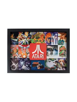 Atari Atari - Legends - 3D wall art frame