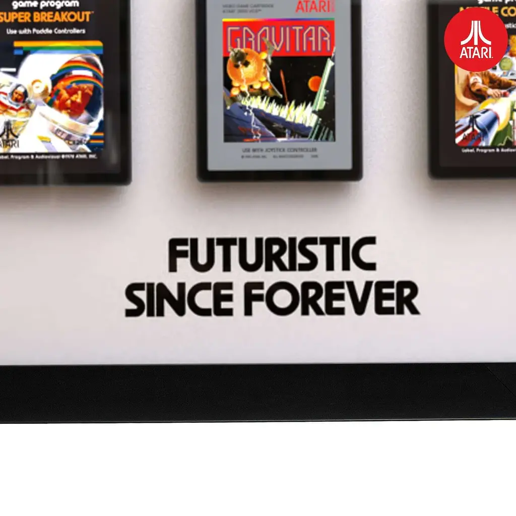 Atari Atari - Classic game cartridges - 3D wall art frame