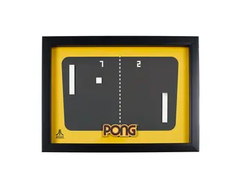 Atari Atari - Pong - 3D wall art frame