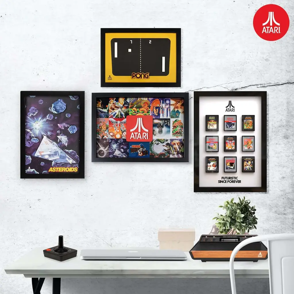 Atari Atari - Pong - 3D wall art frame