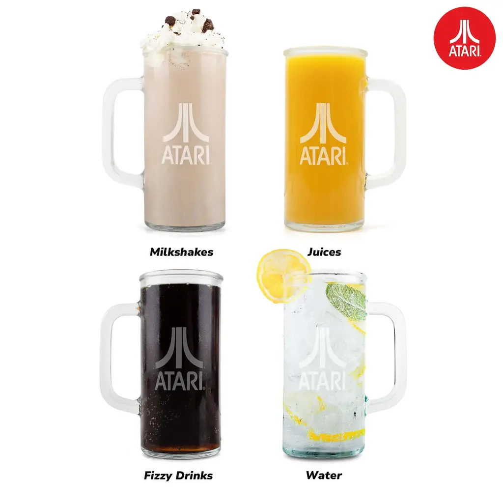 Atari Atari - bier/frisdrank glas - 600ml
