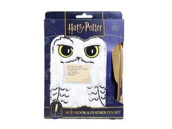 Harry Potter Harry Potter - Hedwig notebook & golden feather pen