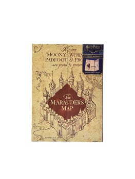 Harry Potter Harry Potter - notebook A5 - Maurader's Map - magnetisch sluiting