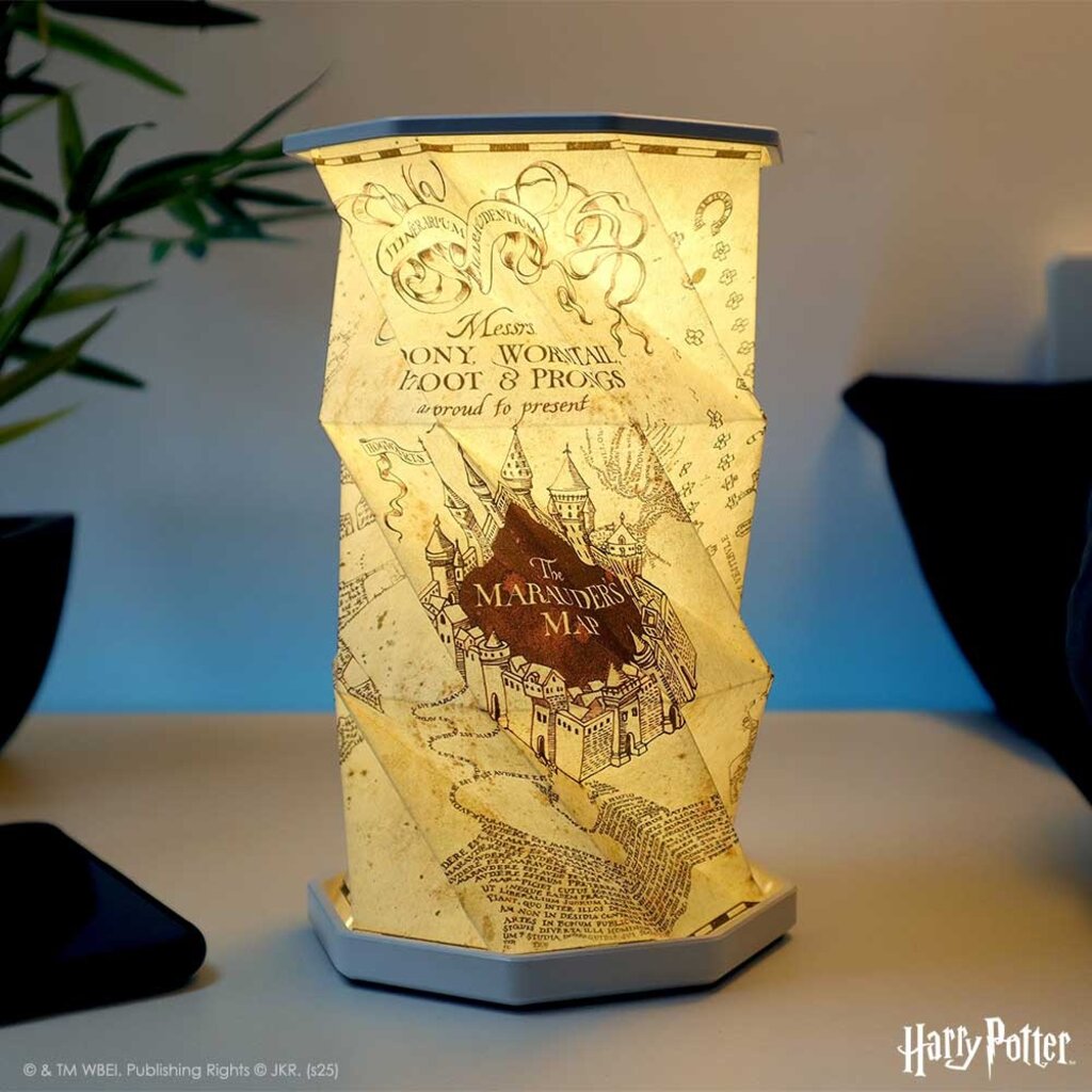 Harry Potter Harry Potter - Marauders map - foldable LED lamp