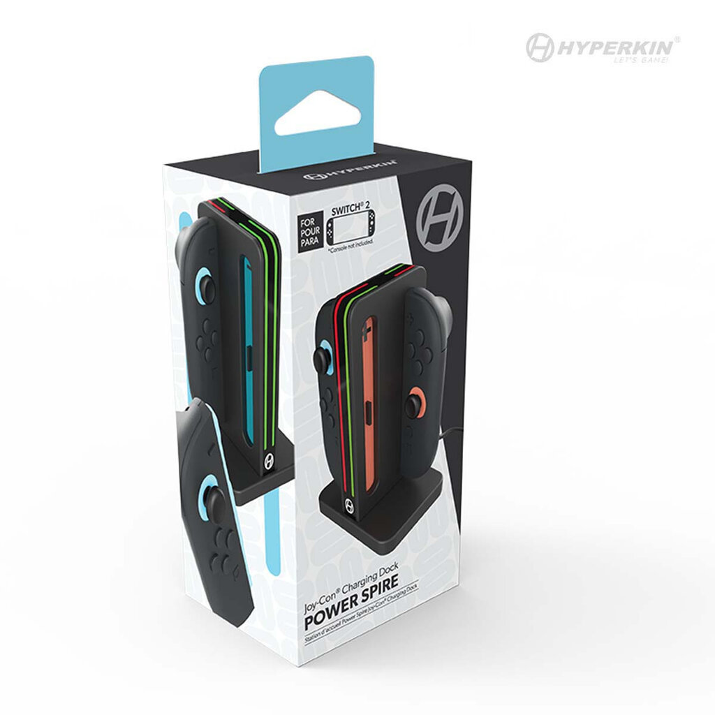 Hyperkin Hyperkin - Switch 2 - charging dock Power Spire - 4x Joy-Cons - magnetic