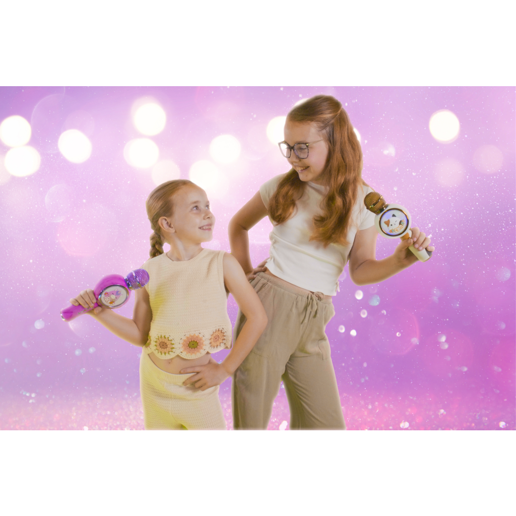 Squishmallows Squishmallows - Lola - Led Light - wireless karaoke microphone