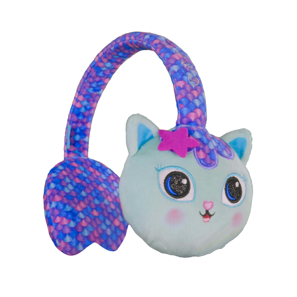 Gabby's Dollhouse Gabby's Dollhouse - Mercat - pluche bluetooth koptelefoon