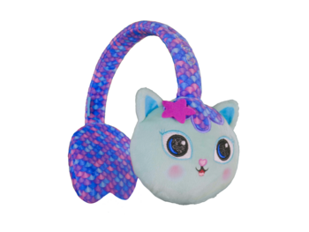 Gabby's Dollhouse Gabby's Dollhouse - Mercat - pluche - draadloze kinderkoptelefoon