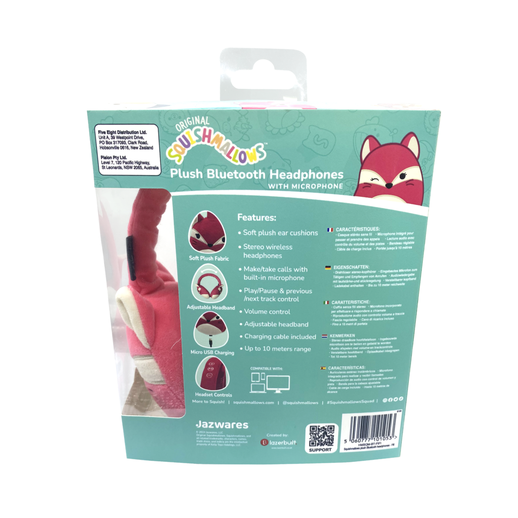 Squishmallows Squishmallows - Fifi - bluetooth headphones