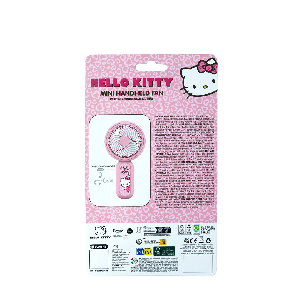 Hello Kitty Hello Kitty - mini handheld fan