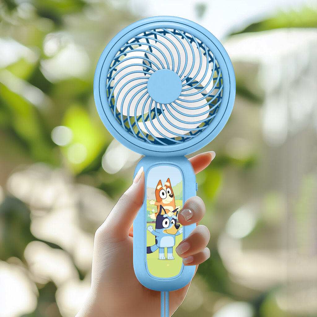 Bluey Bluey - mini handheld fan