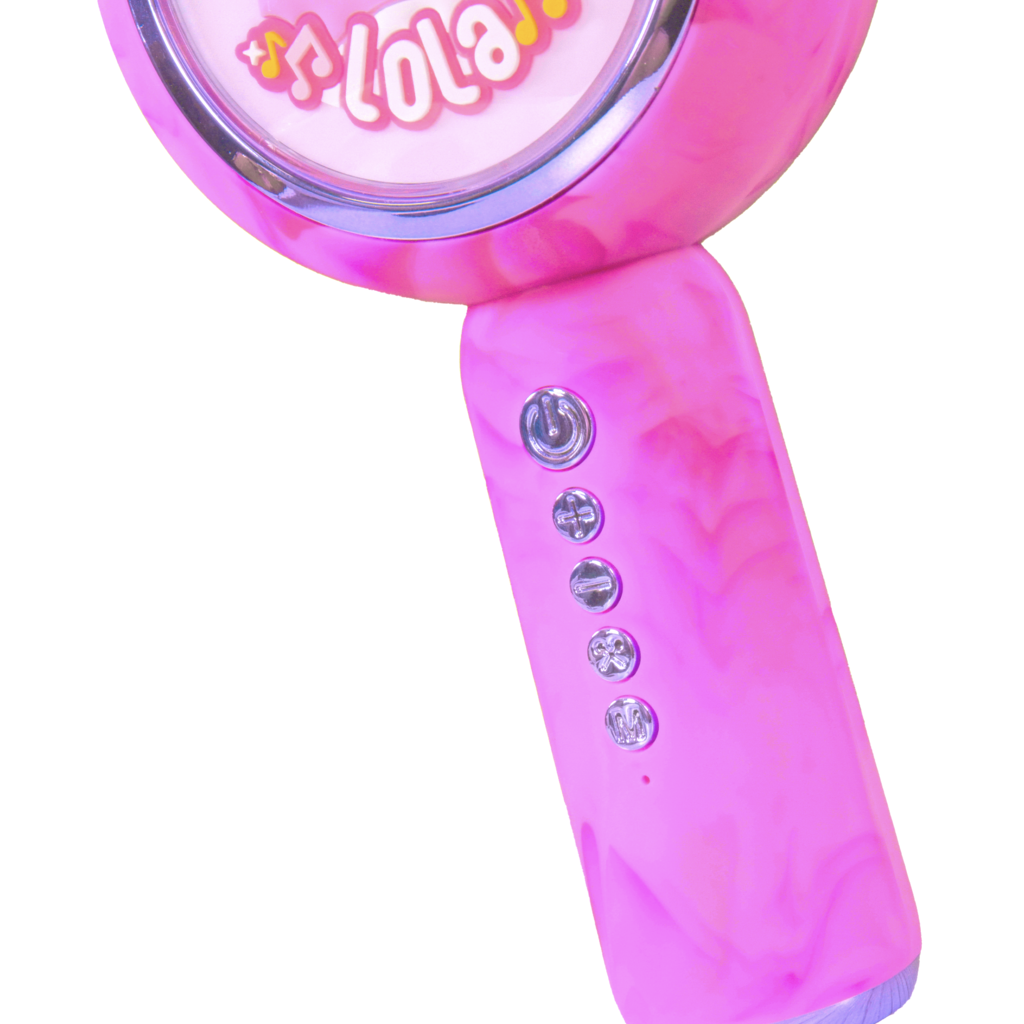 Squishmallows Squishmallows - Lola - Led Light - draadloze karaoke microfoon