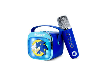 Sonic the Hedgehog Sonic - draadloze karaokeset - LED-verlichting