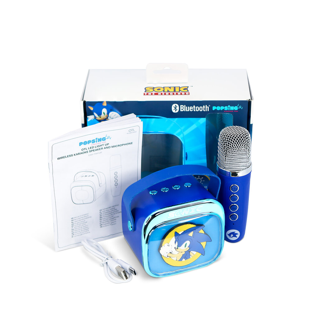 Sonic the Hedgehog Sonic - bluetooth karaoke set