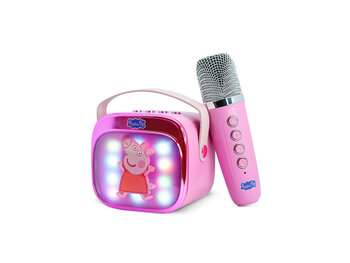 Peppa Pig Peppa Pig - draadloze karaokeset - LED-verlichting